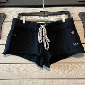 Rip Curl Black Women's Fleece Shorts